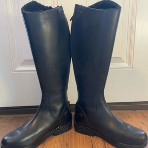 OEQ ladies insulated black winter field boots